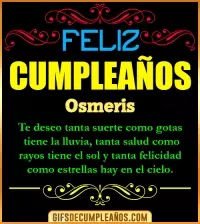 GIF Frases de Cumpleaños Osmeris